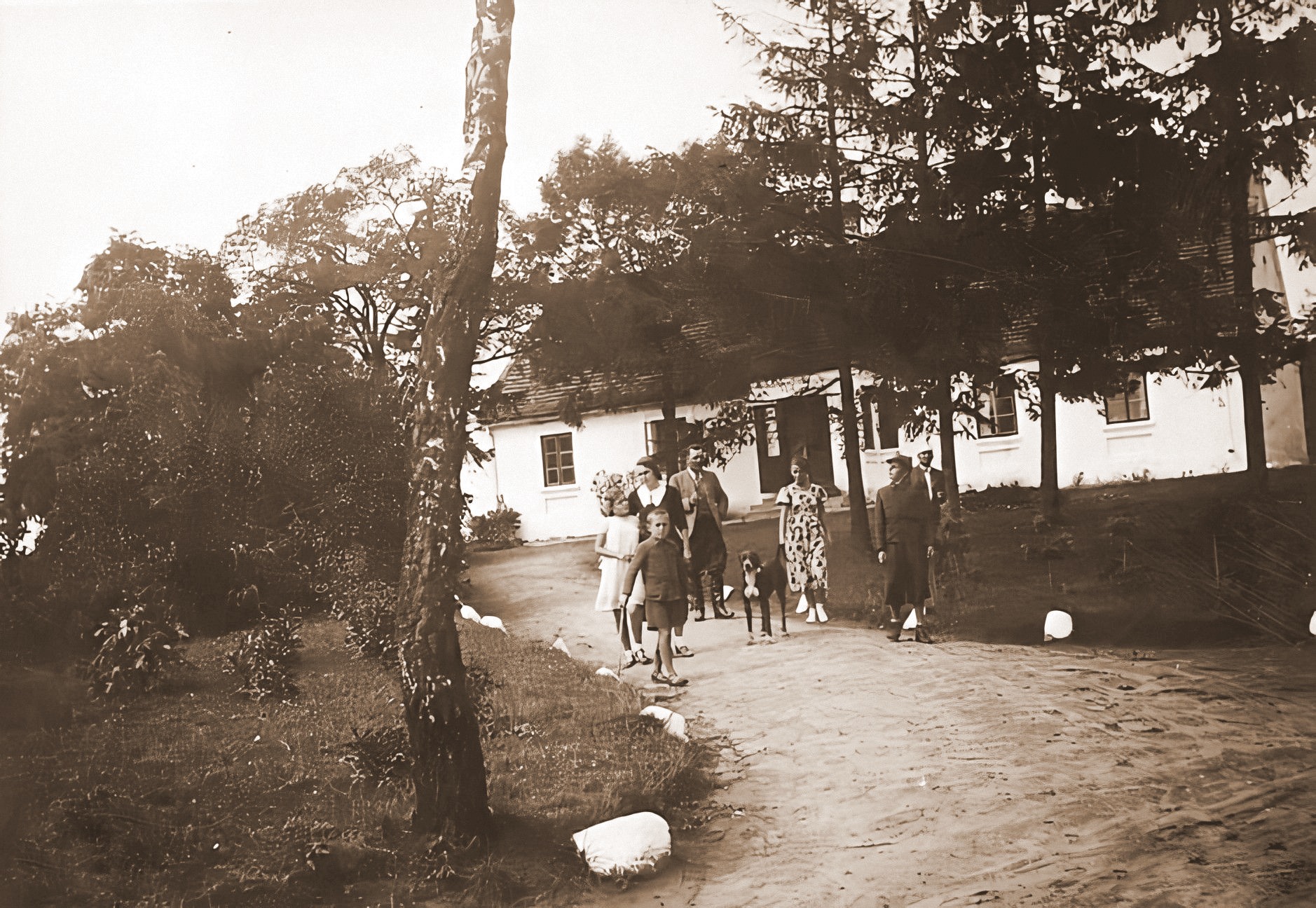 Dom rodzinny w Ziemięcinie, 1939 rok.