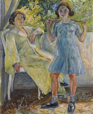 Henryk Glicenstein, Matka i córka, 1912.
